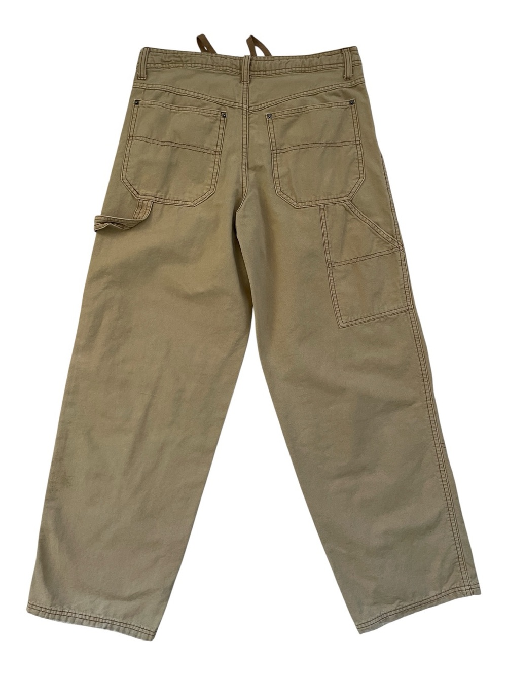 wild fable Beige Carpenter-Style Wide Leg Pants Size 4 - Picture 2 of 8